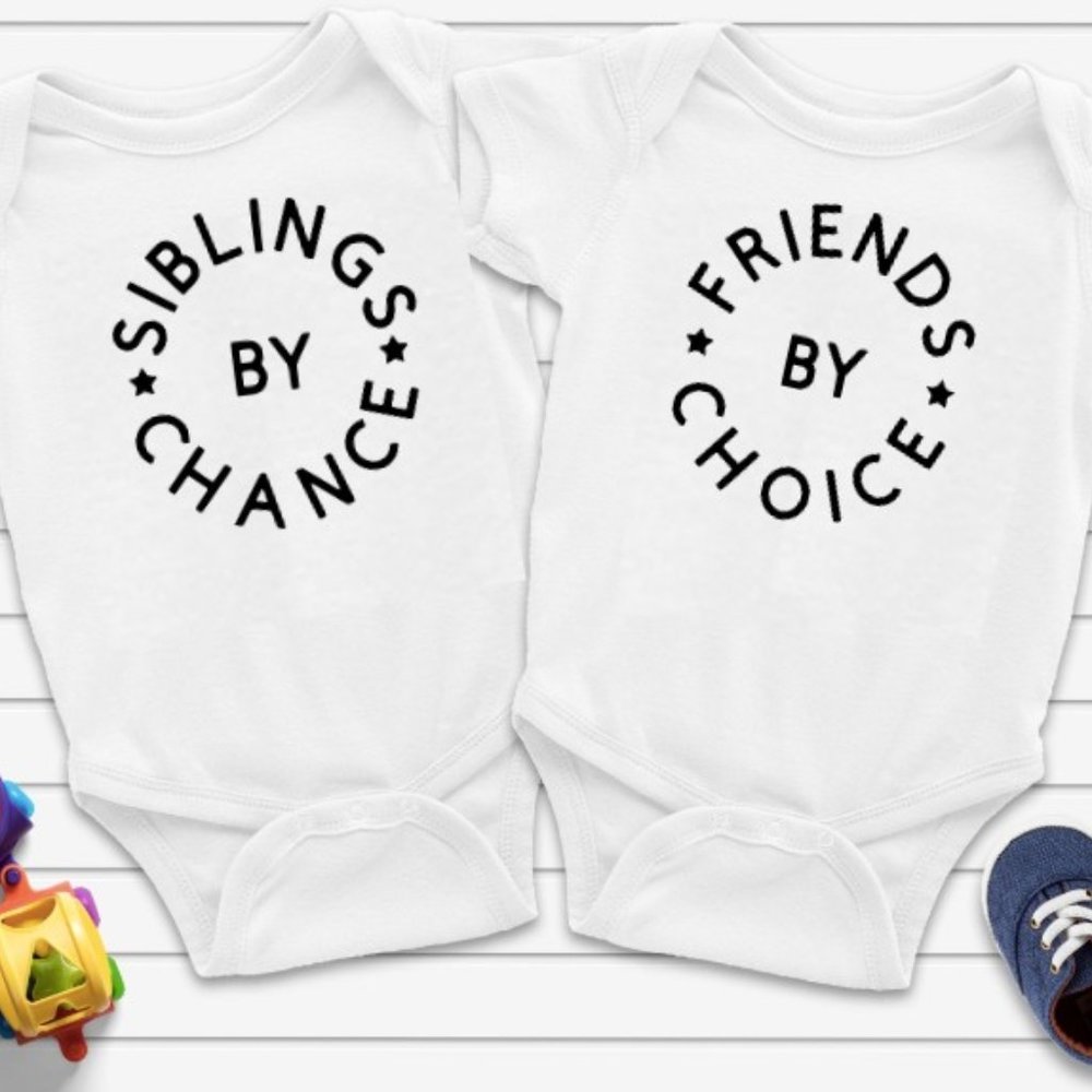 Twins Siblings by Chance & Friends by Choice Onesi